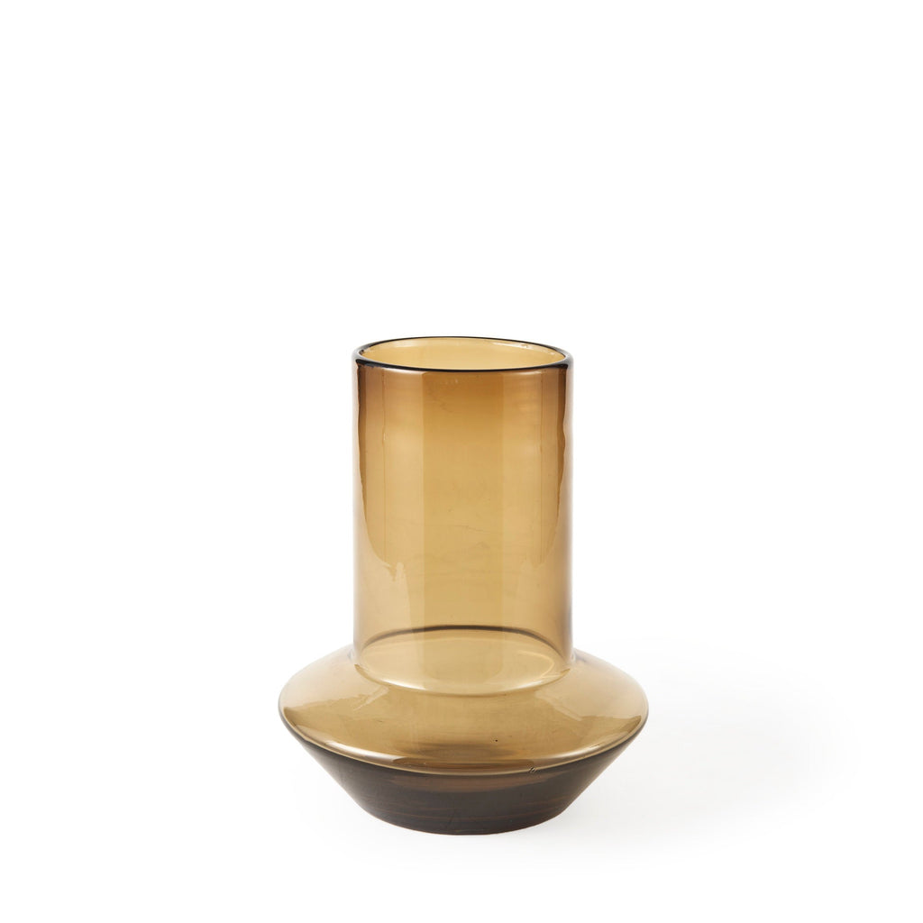Mercana Amrita 8.3" x 8.3" x 9.7" Glass Vase