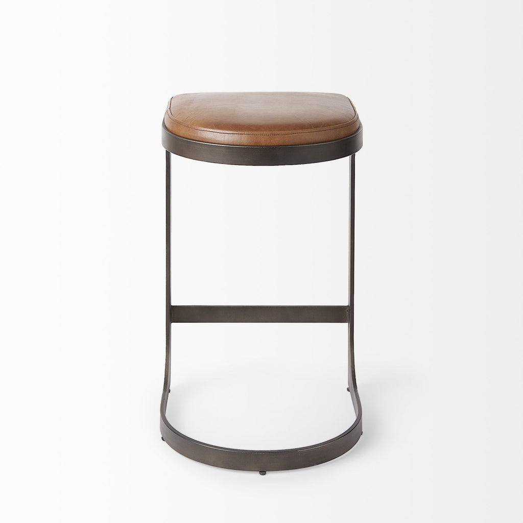 Mercana Tyson 17.3" x 17.5" x 28" Metal Stool