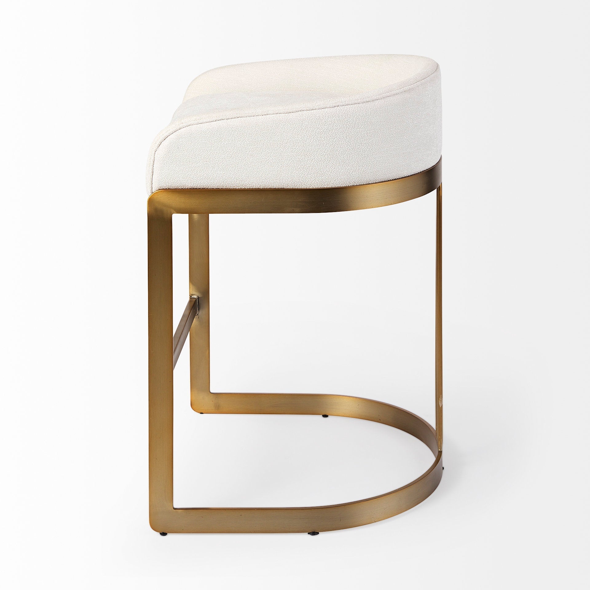 Mercana Hollyfield 20.5" x 19.7" x 28.7" Metal Stool