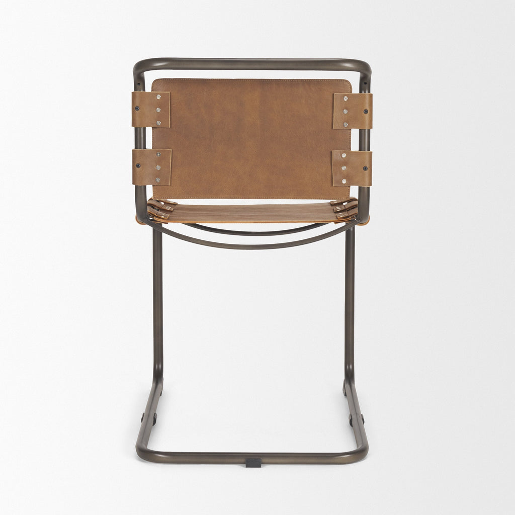 Mercana Berbick 20.5" x 24" x 33" Metal Dining Chair