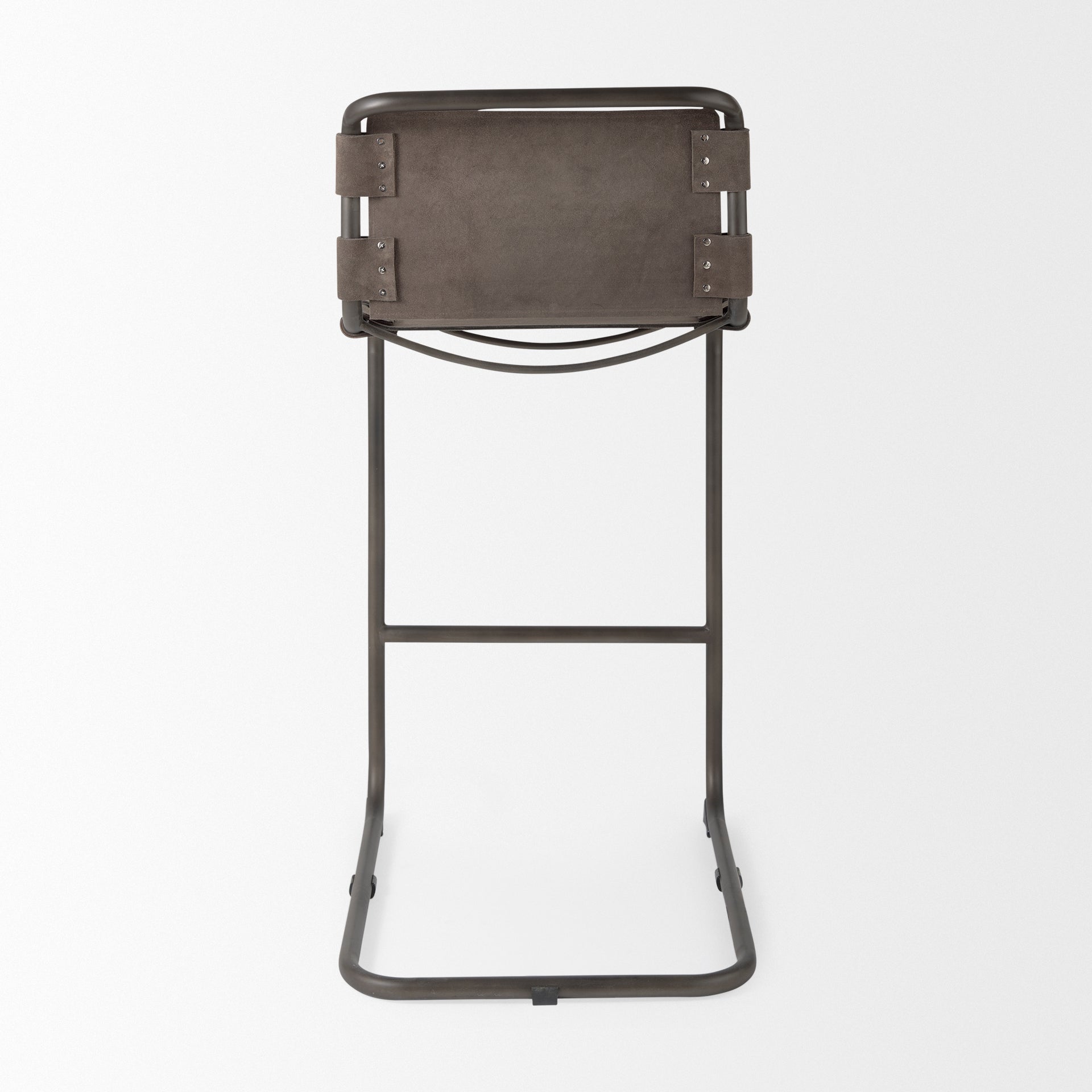 Mercana Berbick 20.5" x 24.8" x 43" Leather Stool