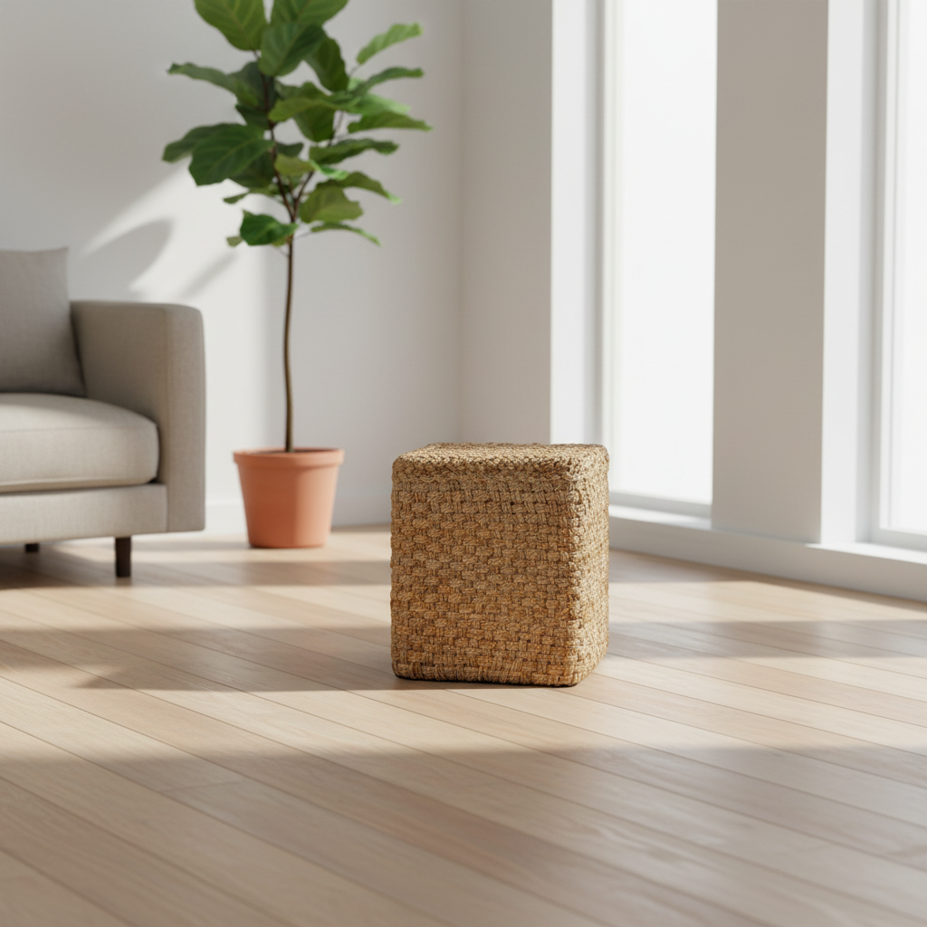 Mercana Aylin 16.5" x 16.5" x 17.8" Pouf
