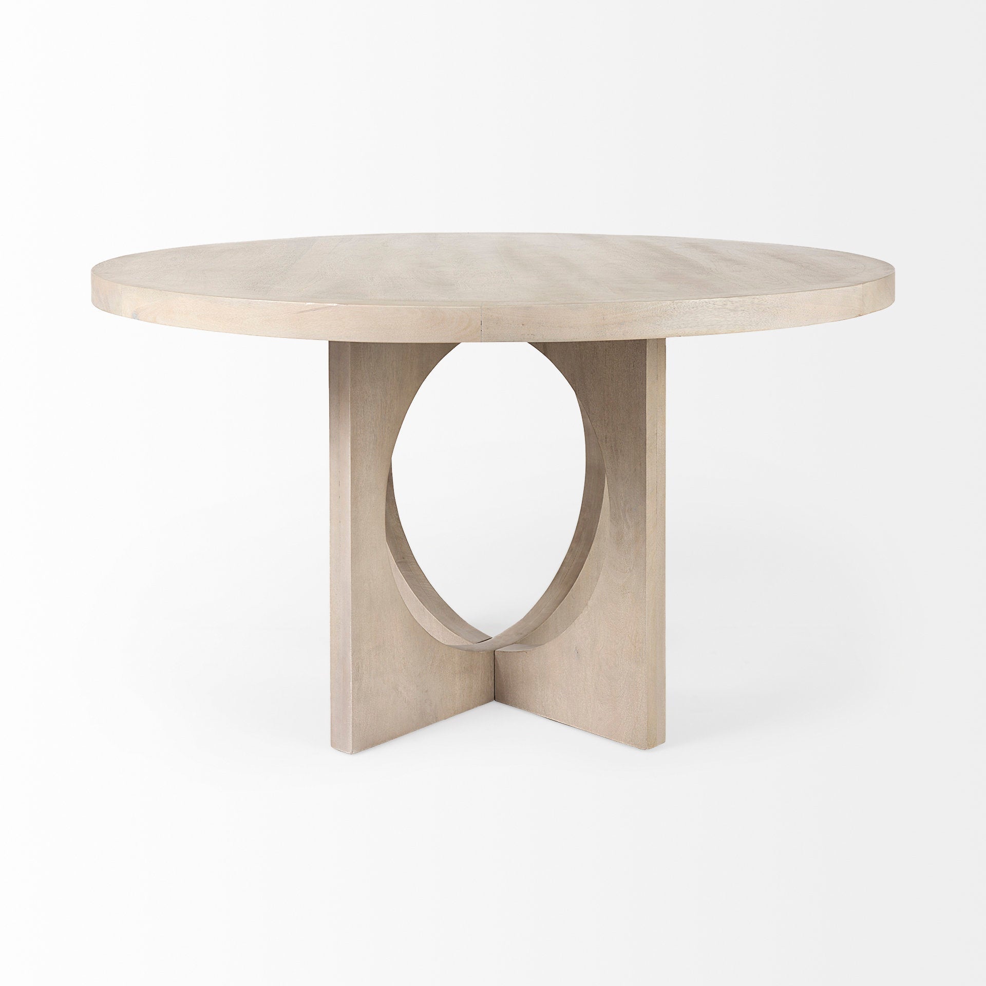 Mercana Liesl 54" x 54" x 30" Solid Wood Dining Table