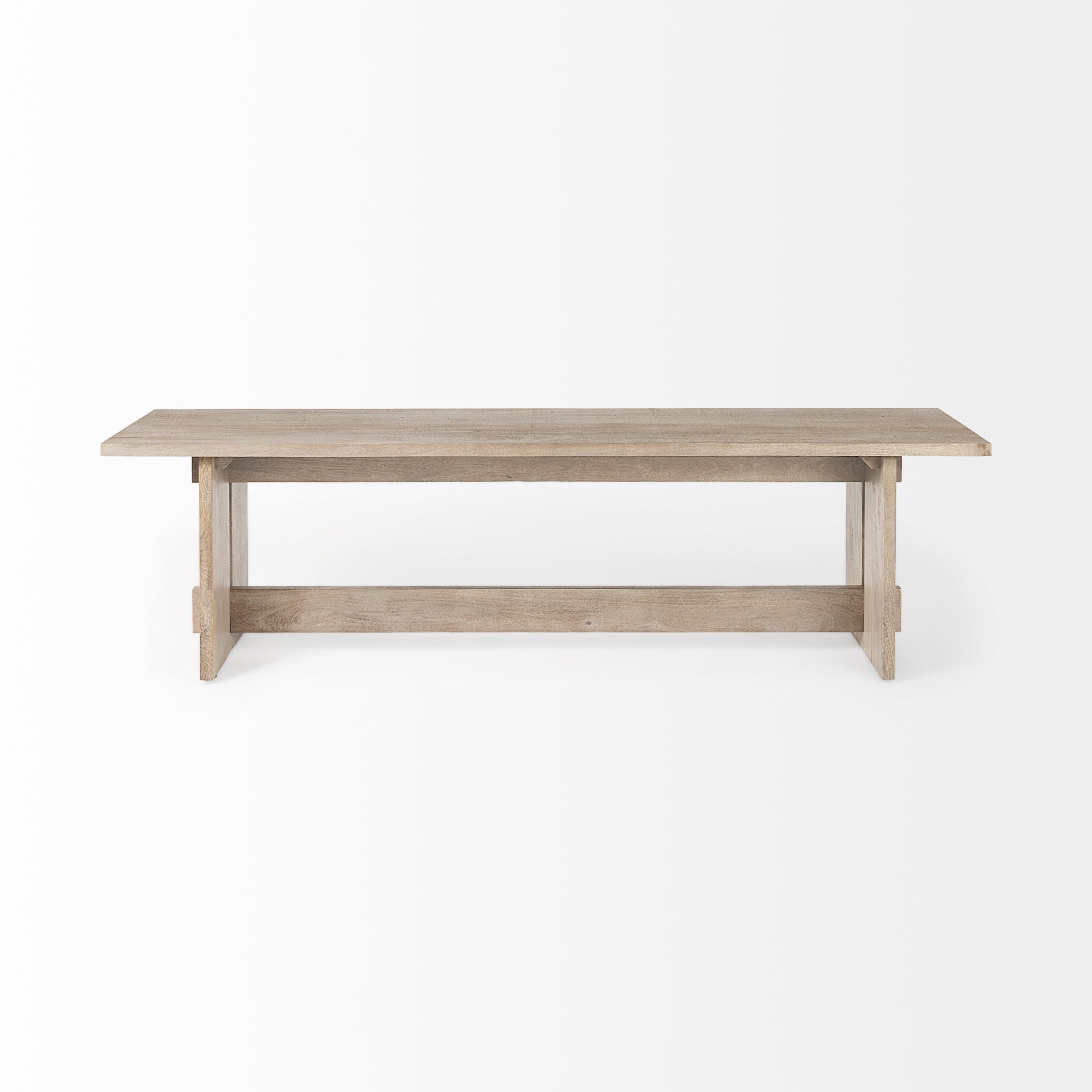 Mercana Aida 66" x 16" x 18" Solid Wood Bench