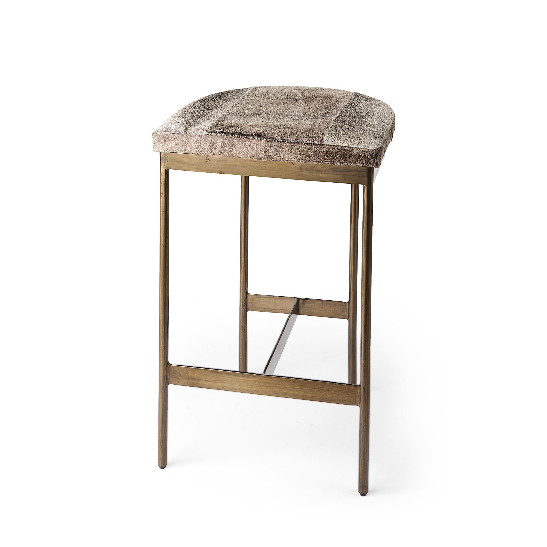 Mercana Millie 16.8" x 17.8" x 26" Metal Stool