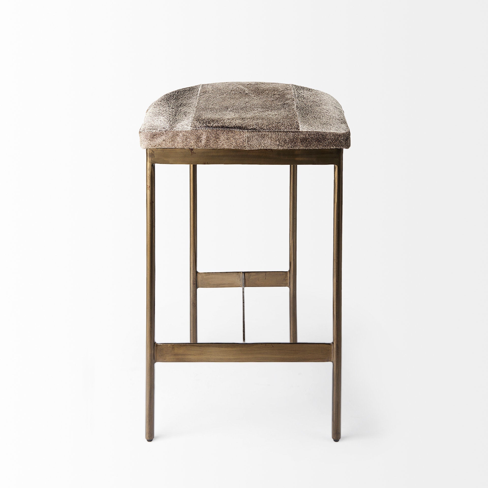 Mercana Millie 16.8" x 17.8" x 26" Metal Stool