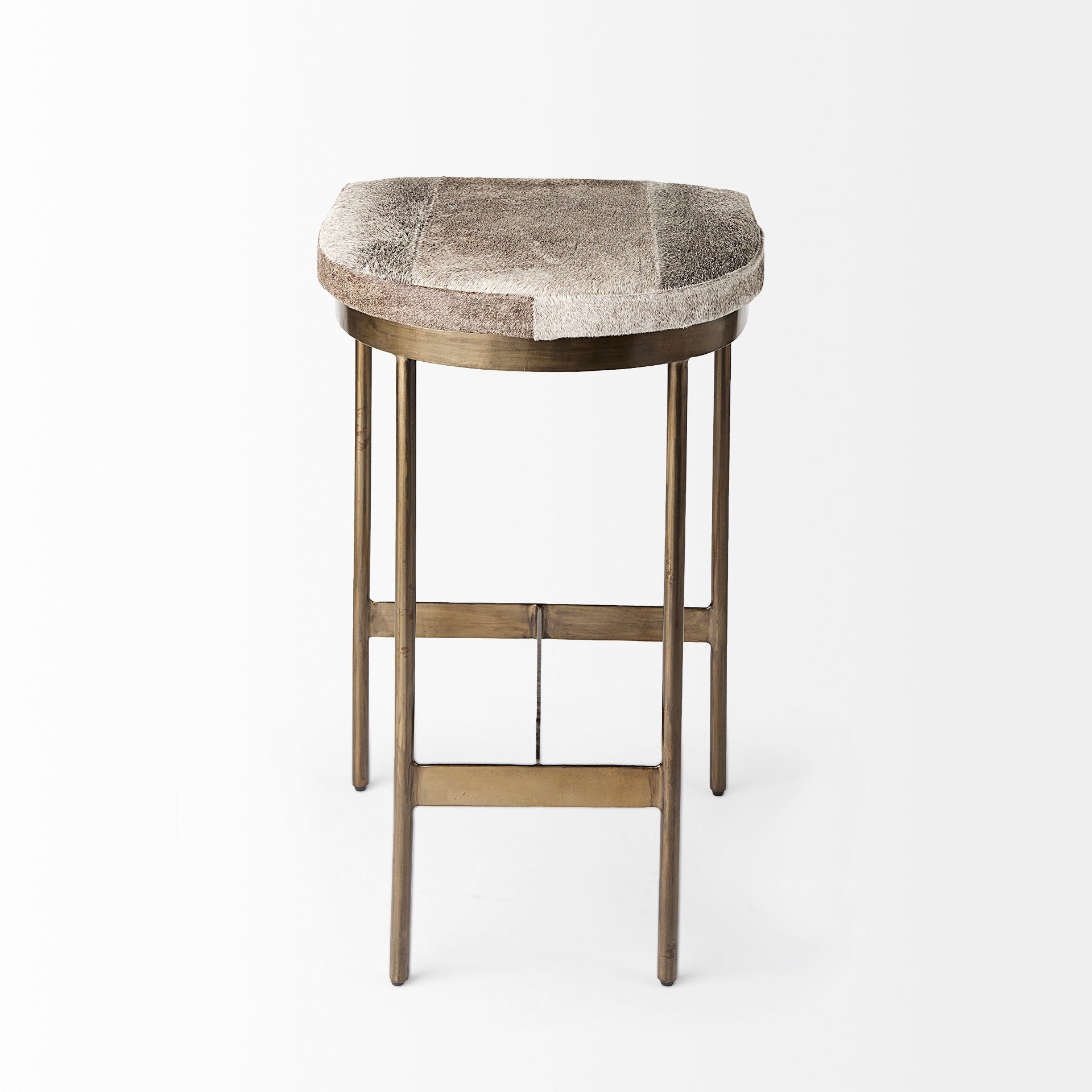 Mercana Millie 16.8" x 17.8" x 26" Metal Stool