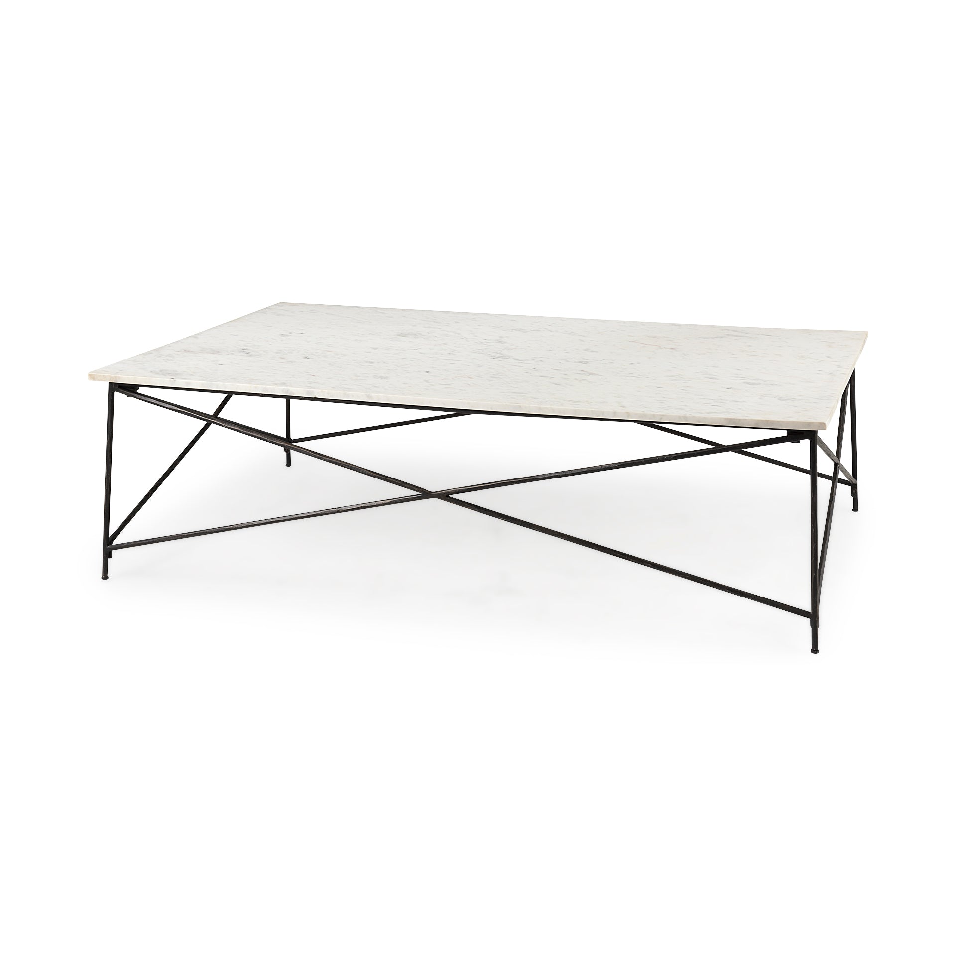 Mercana Lorlei 53" x 35" x 15.5" Stone Coffee Table