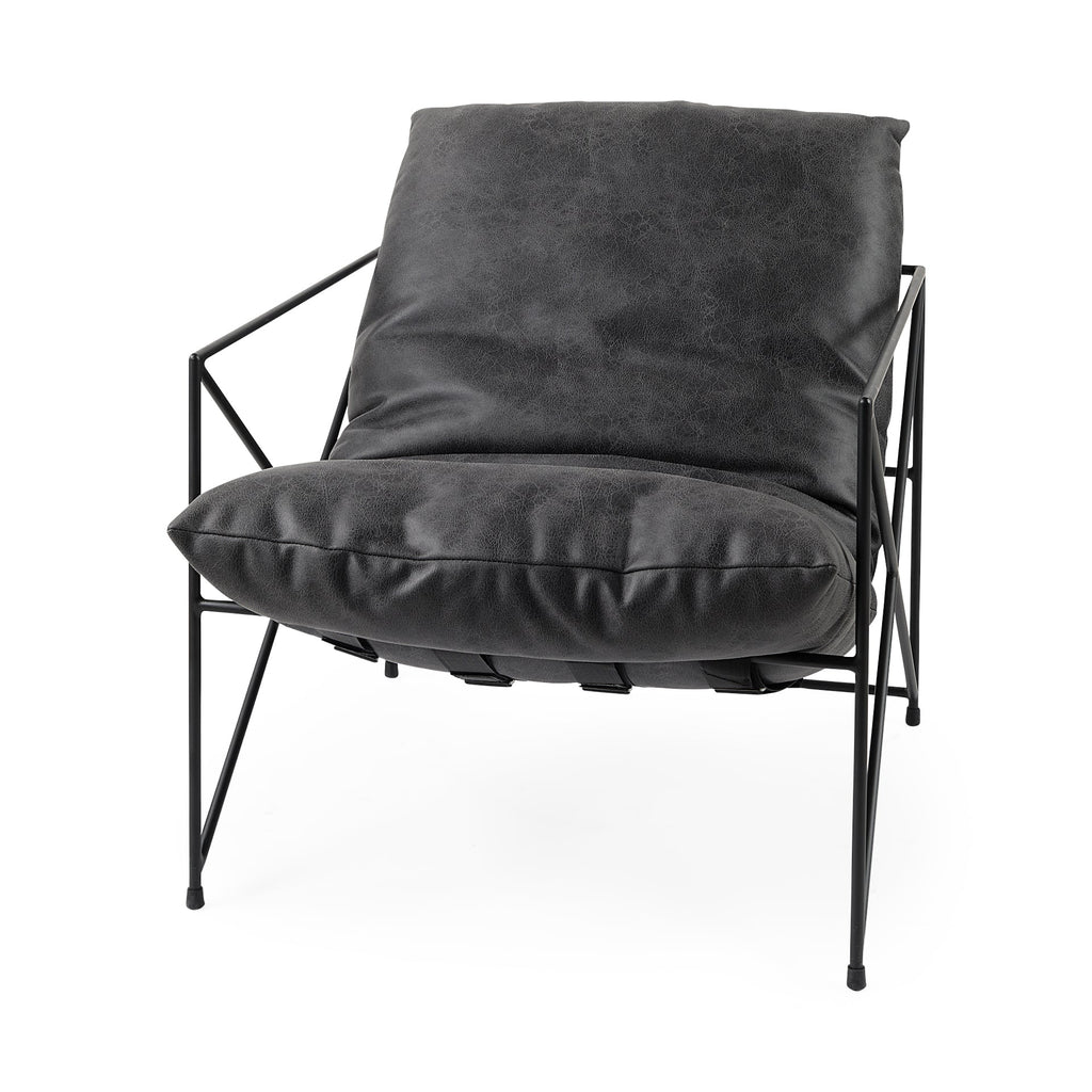 Mercana Leonidas 29.5" x 28.3" x 35.4" Fabric Side Chair