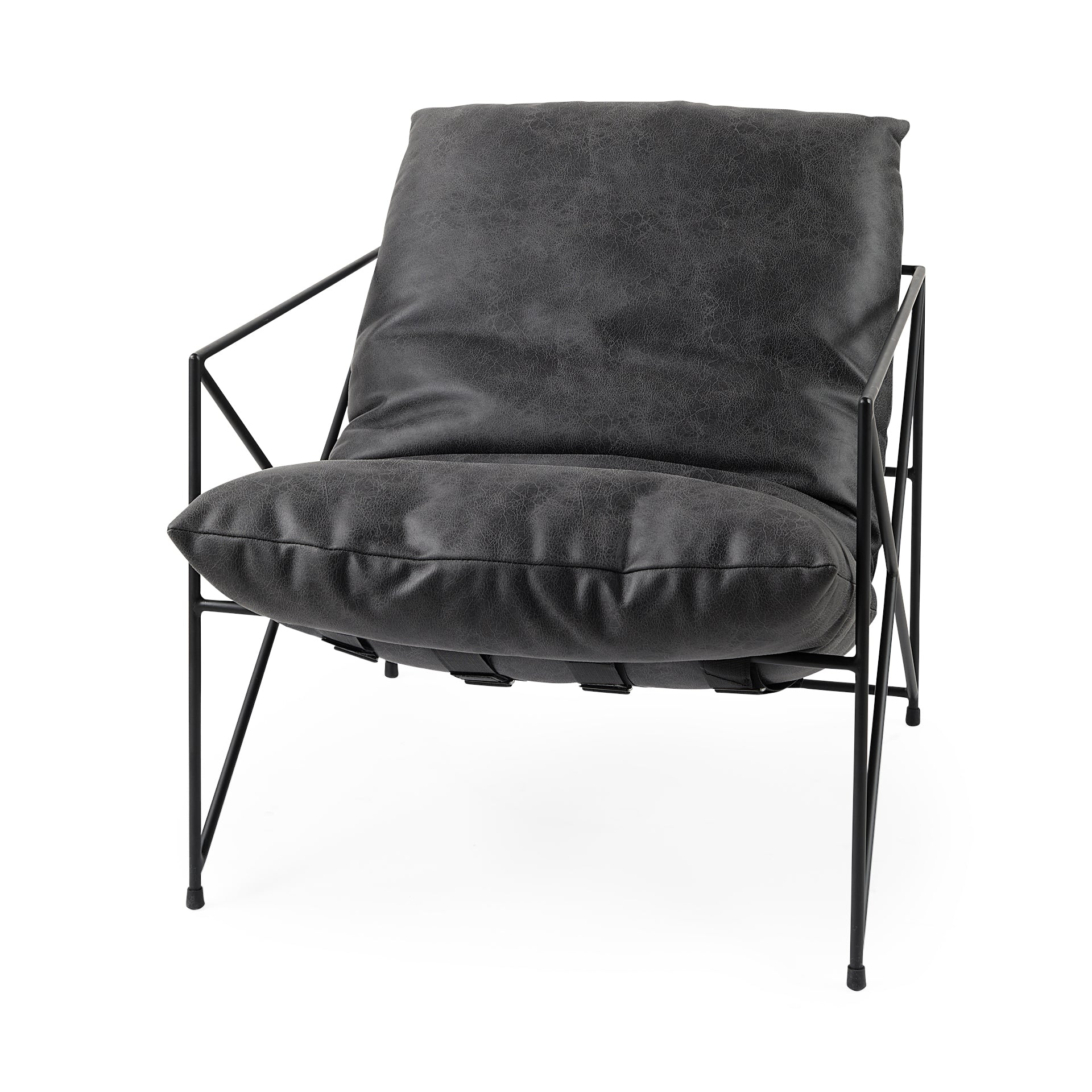 Mercana Leonidas 29.5" x 28.3" x 35.4" Fabric Side Chair