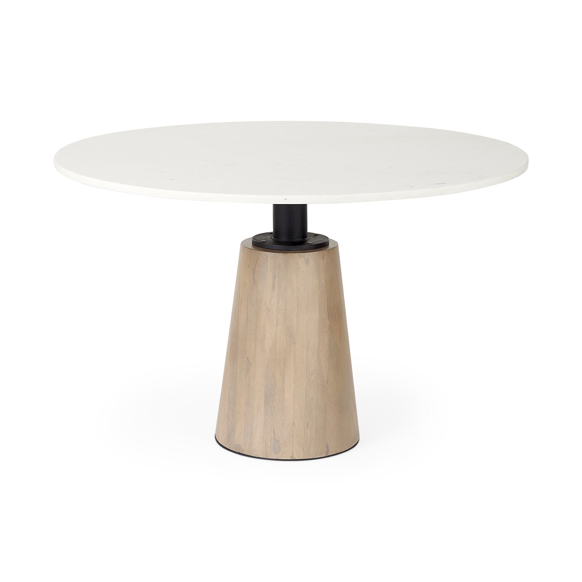 Mercana Maxwell 48" x 48" x 30" Solid Wood Dining Table