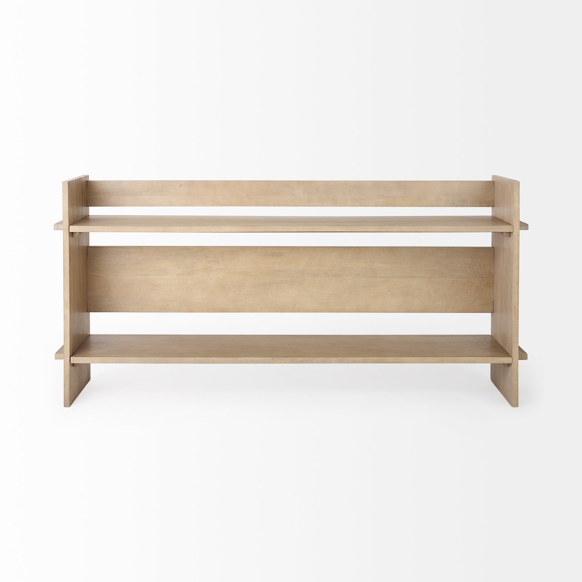 Mercana Aida 76" x 16" x 36" Solid Wood Console Table