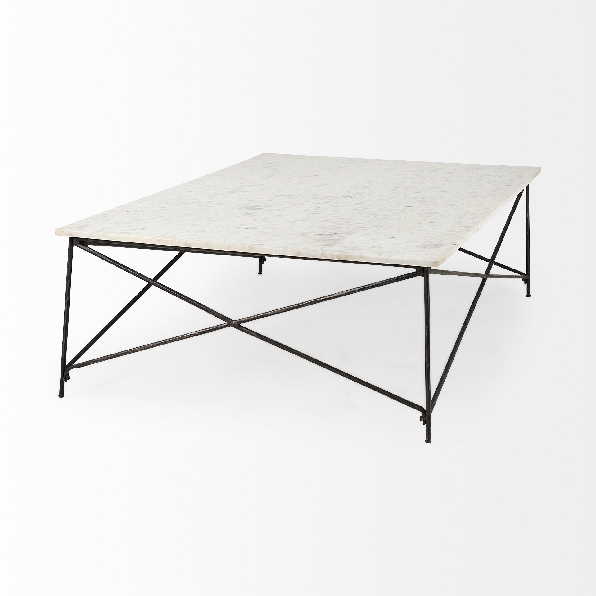 Mercana Lorlei 53" x 35" x 15.5" Stone Coffee Table