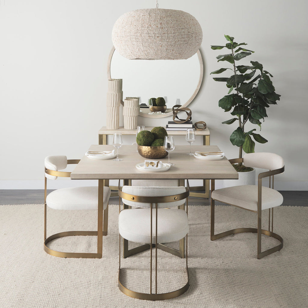 Mercana Faye 50" x 15" x 30" Iron Console Table