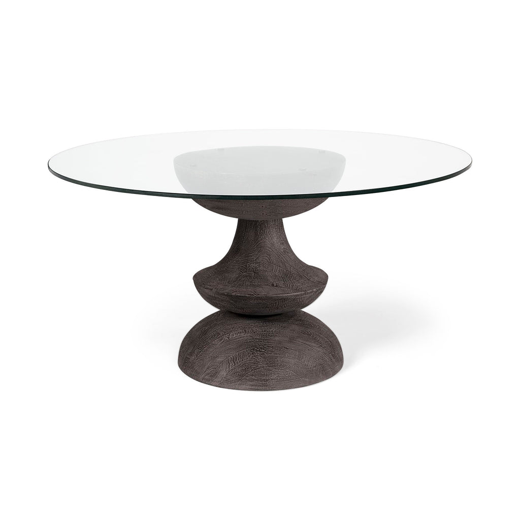 Mercana Crossman 60" x 60" x 30" Solid Wood Dining Table
