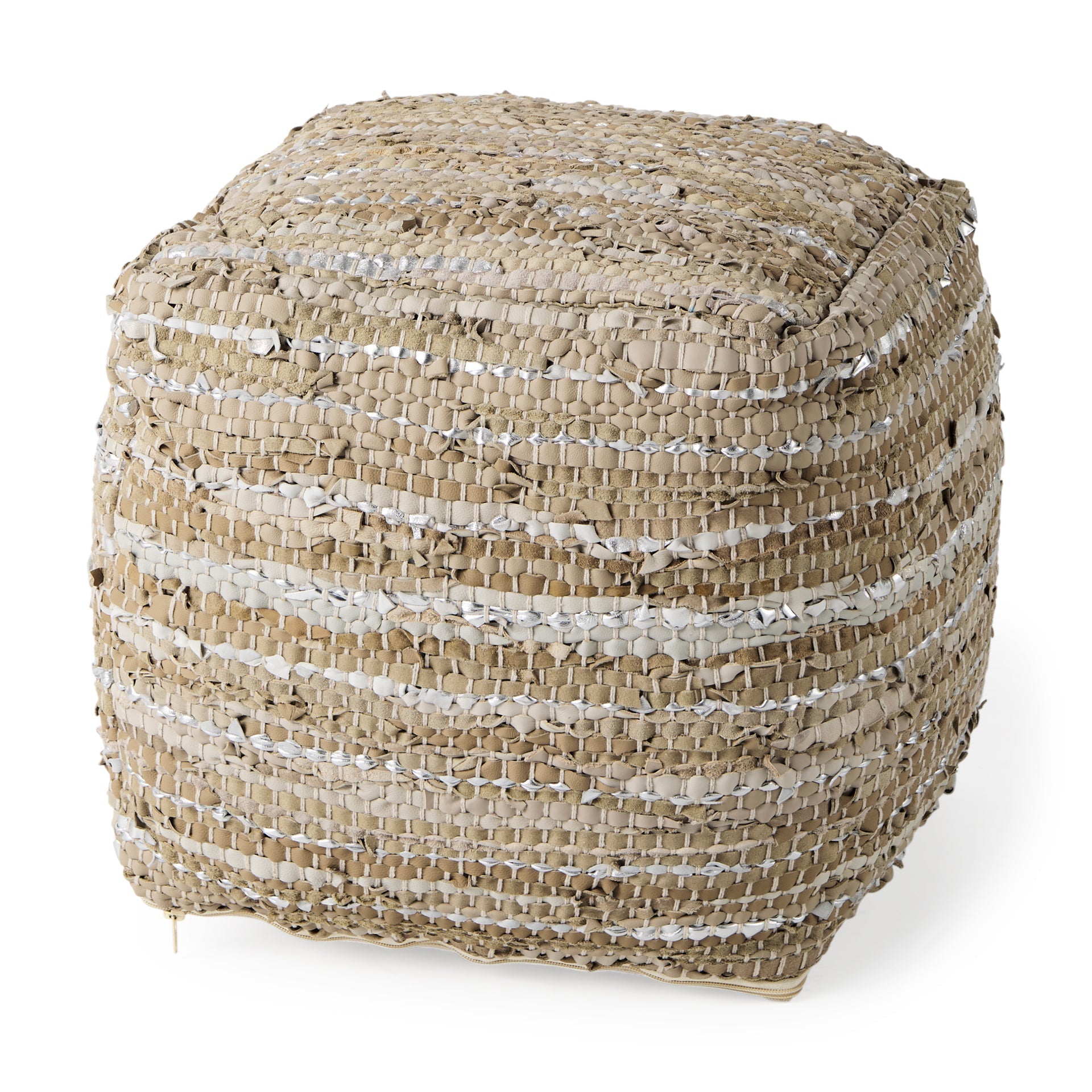 Mercana Aadhya 16" x 16" x 16" Pouf
