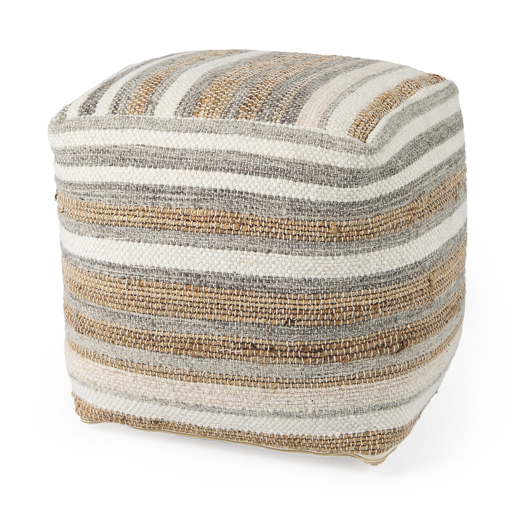 Mercana Aahana 16" x 16" x 16" Pouf