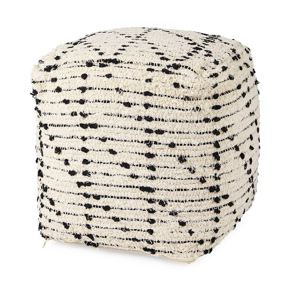 Mercana Aaohi 16" x 16" x 16" Pouf