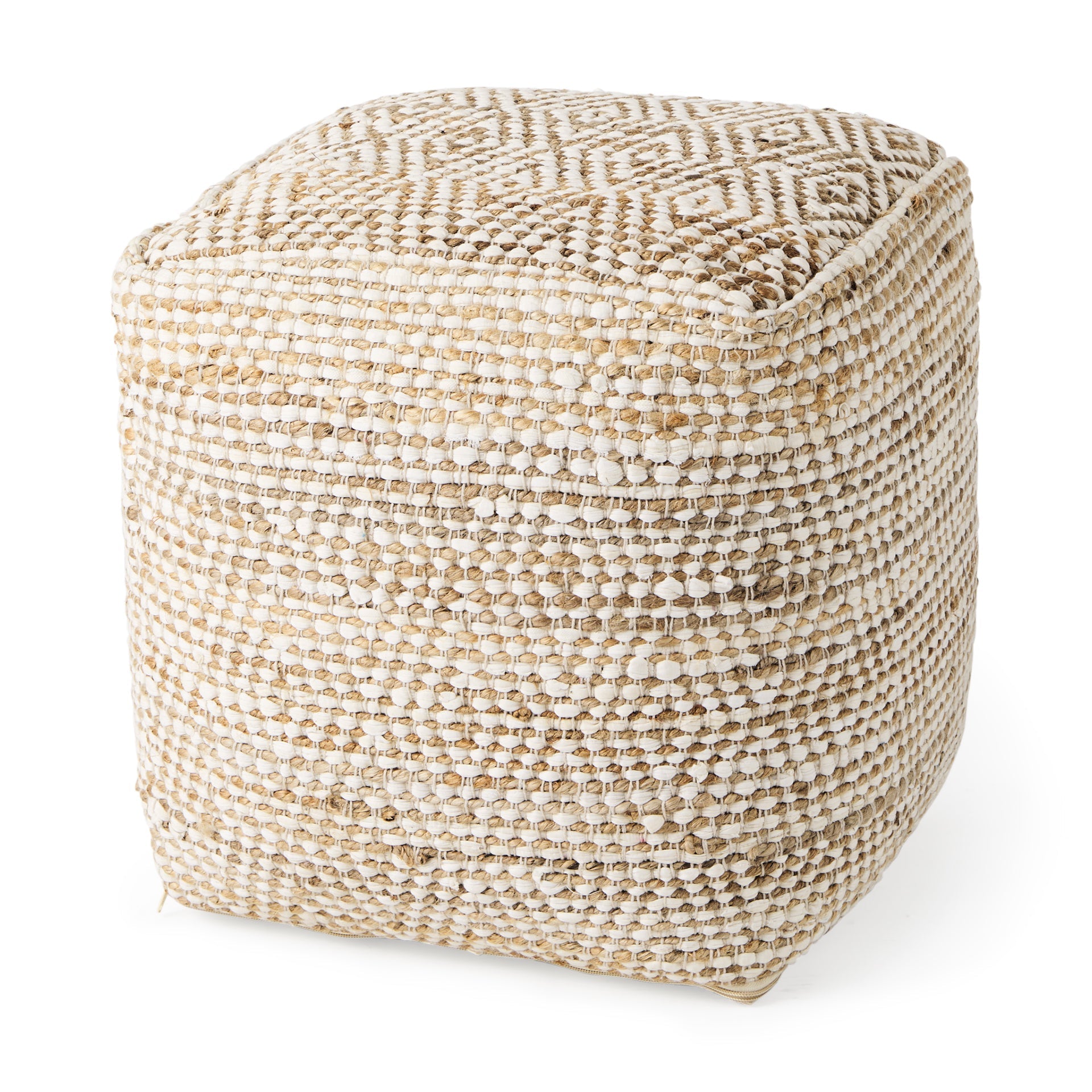Mercana Ekani 16" x 16" x 16" Pouf