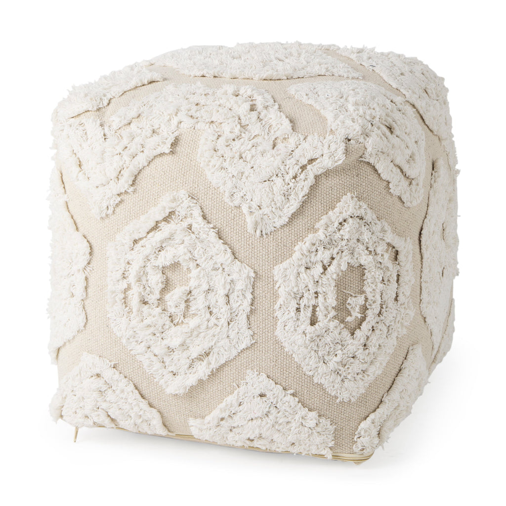 Mercana Ekanta 16" x 16" x 16" Pouf