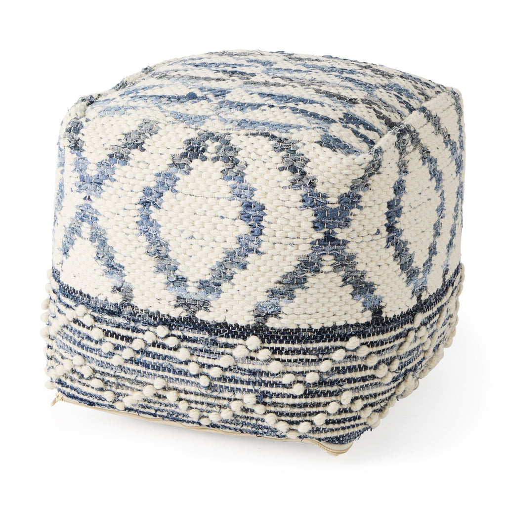 Mercana Eshana 16" x 16" x 16" Pouf