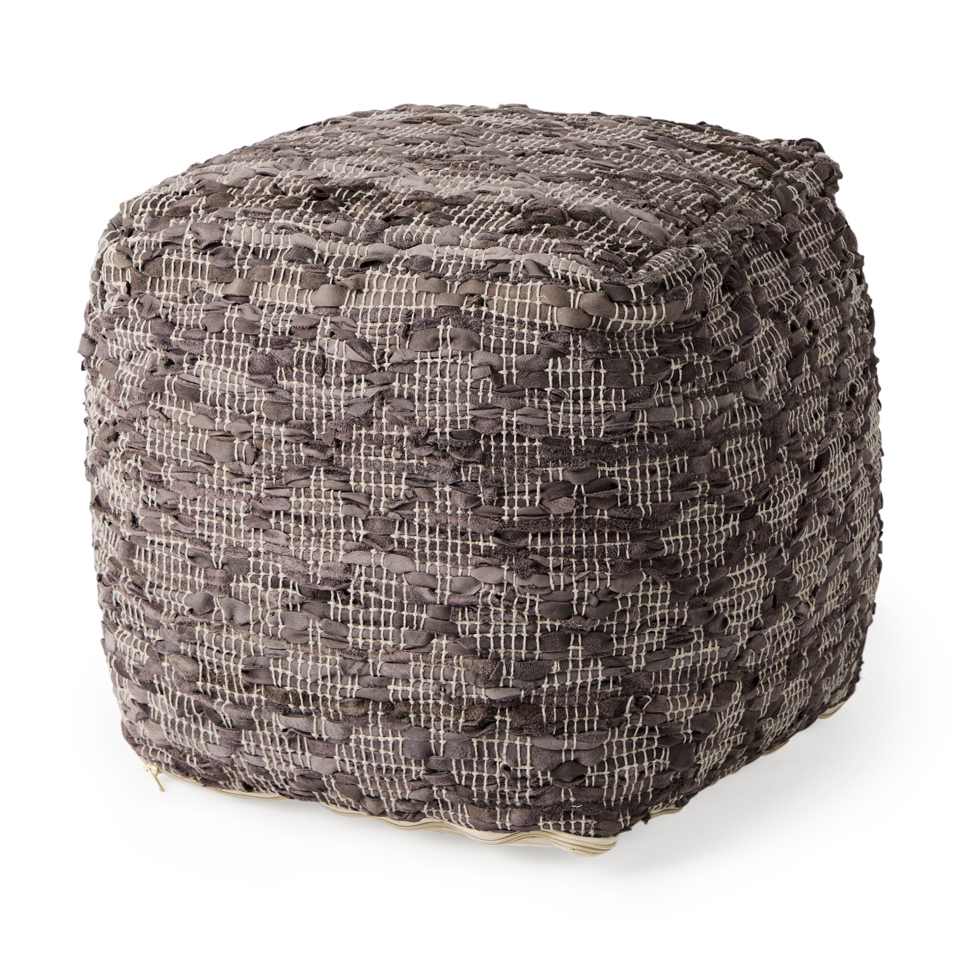 Mercana Falguni 16" x 16" x 16" Pouf