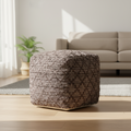Mercana Falguni 16" x 16" x 16" Pouf