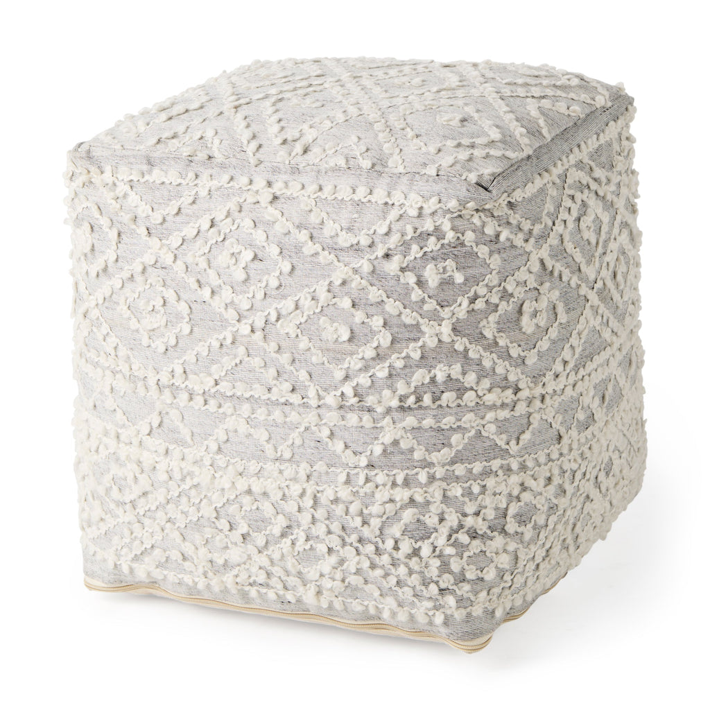 Mercana Farida 16" x 16" x 16" Pouf