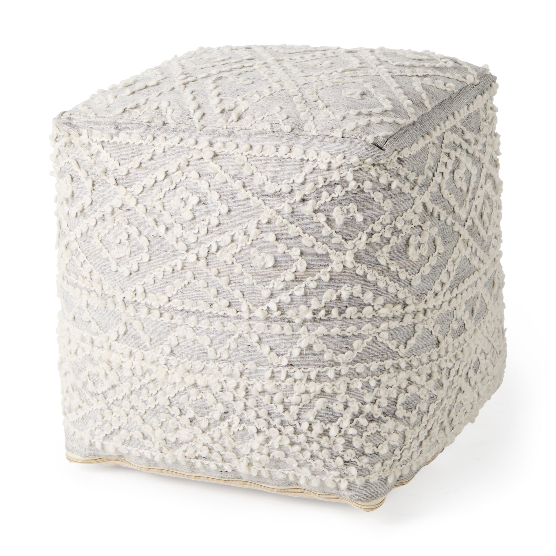 Mercana Farida 16" x 16" x 16" Pouf
