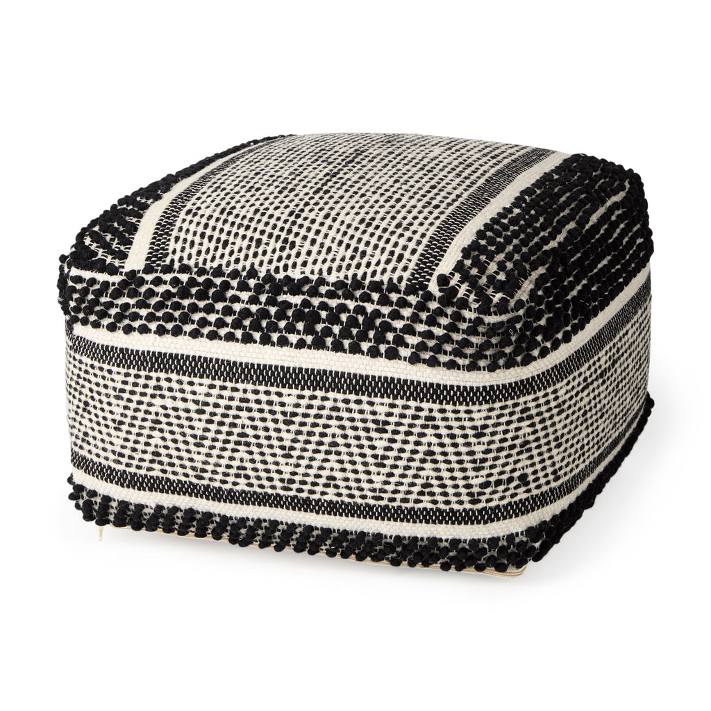 Mercana Garima 22" x 22" x 14" Pouf