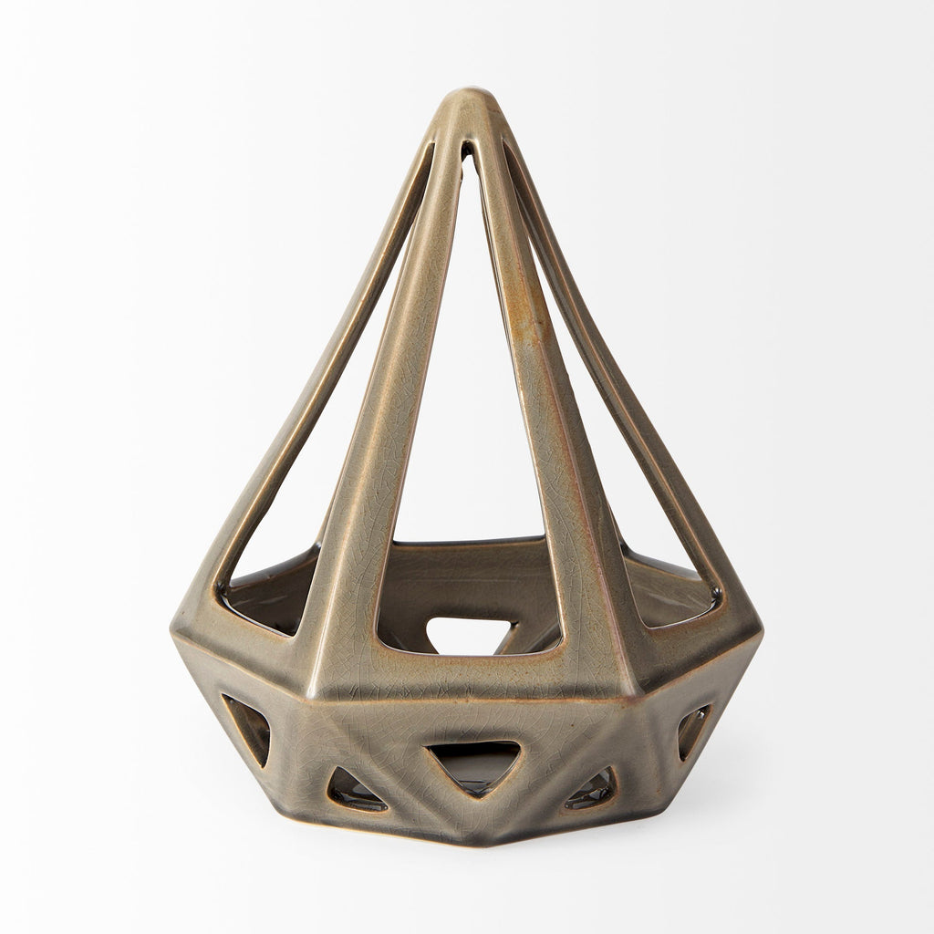 Mercana Hood 7.7" x 7.7" x 9.4" Metal Decorative Object