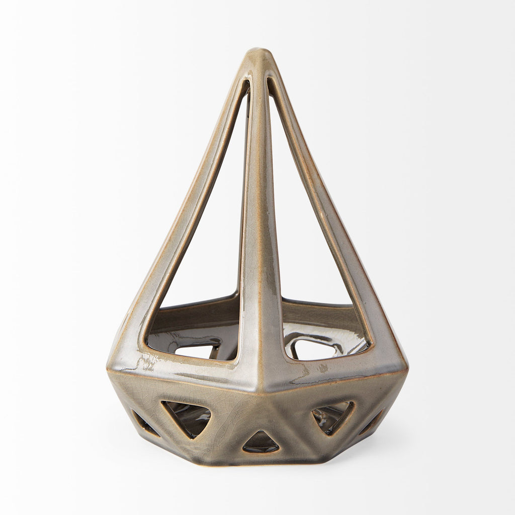 Mercana Hood 7.7" x 7.7" x 9.4" Metal Decorative Object