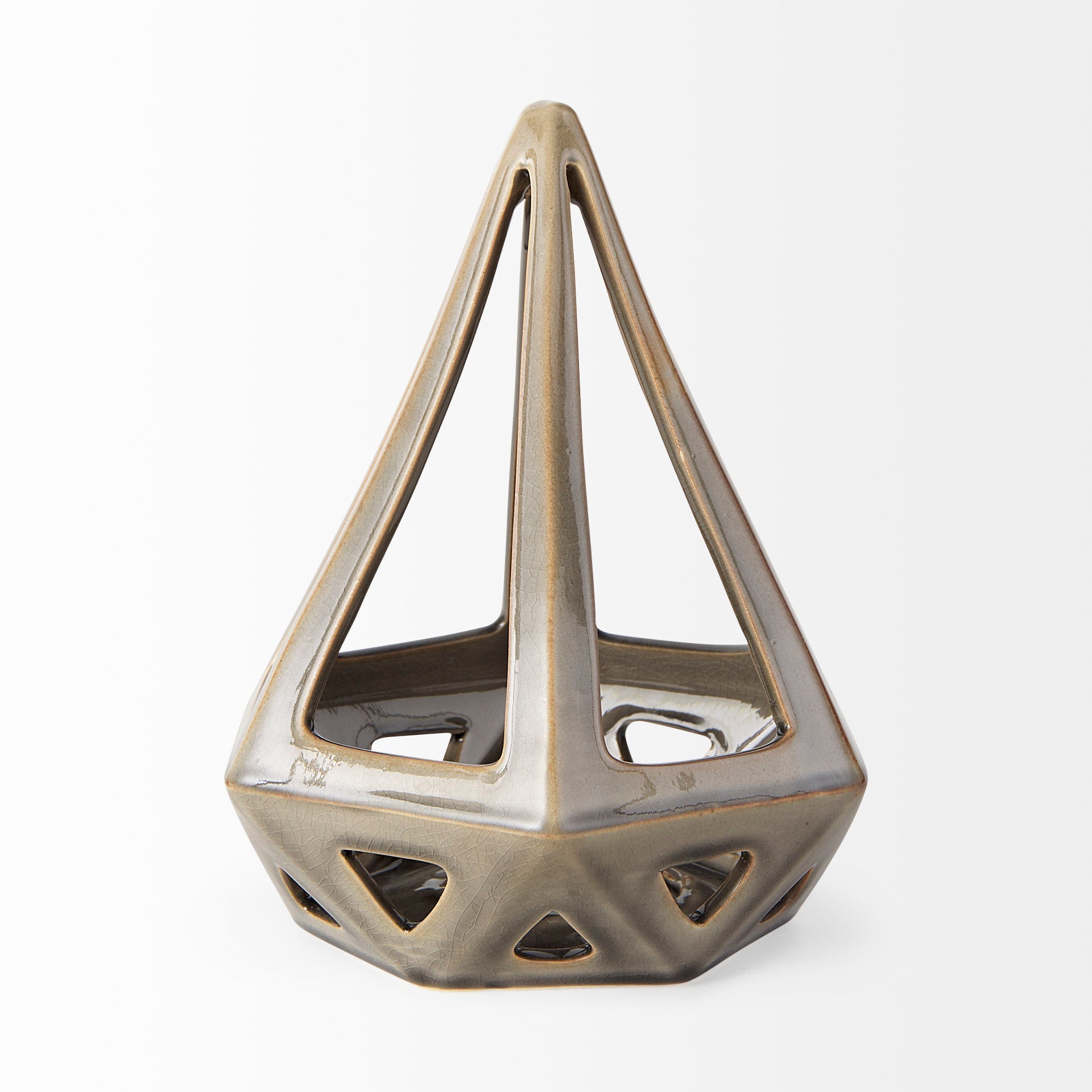 Mercana Hood 7.7" x 7.7" x 9.4" Metal Decorative Object