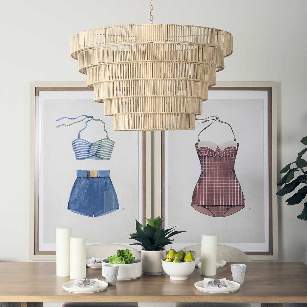 Mercana Marimba 40" x 40" x 24" Chandelier