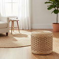 Mercana Michelle 17.7" x 17.7" x 17.7" Pouf
