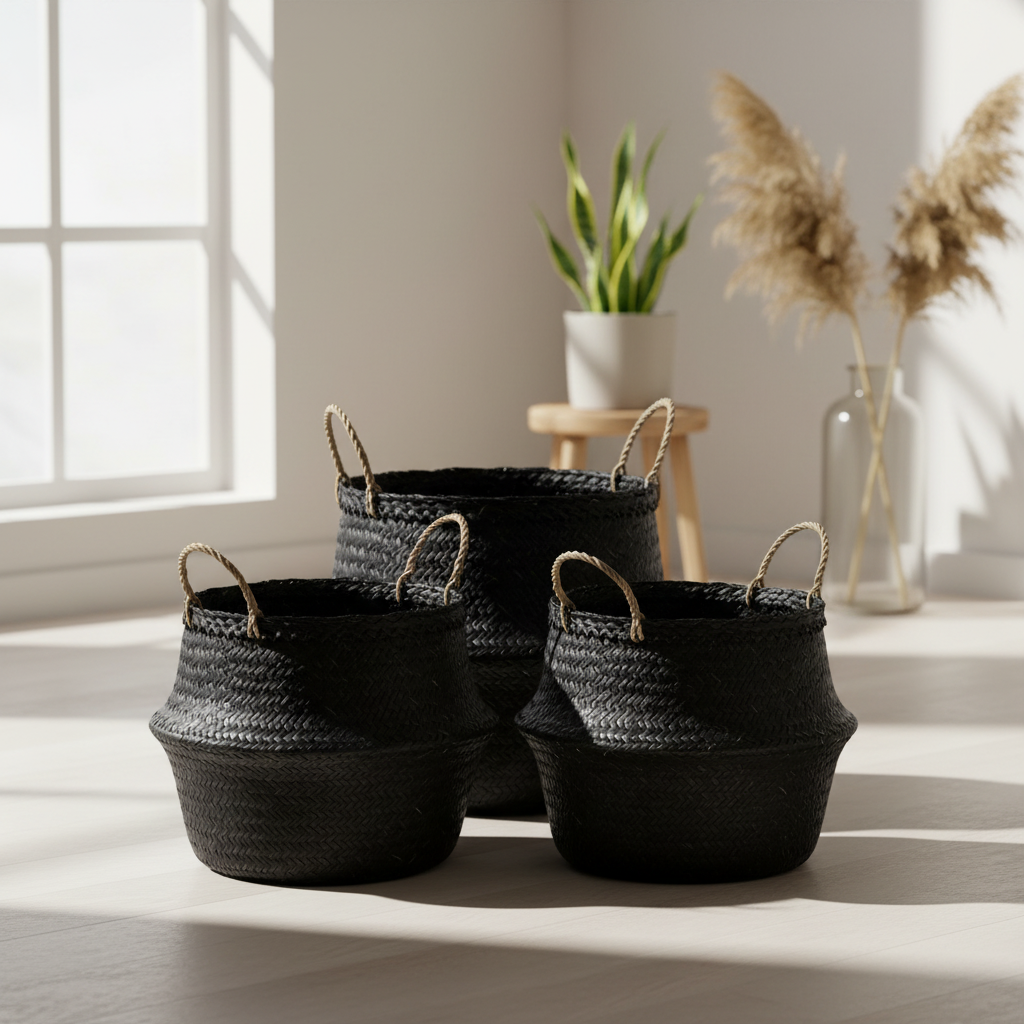 Mercana Ella 13.8" x 13.8" x 15.7" Basket