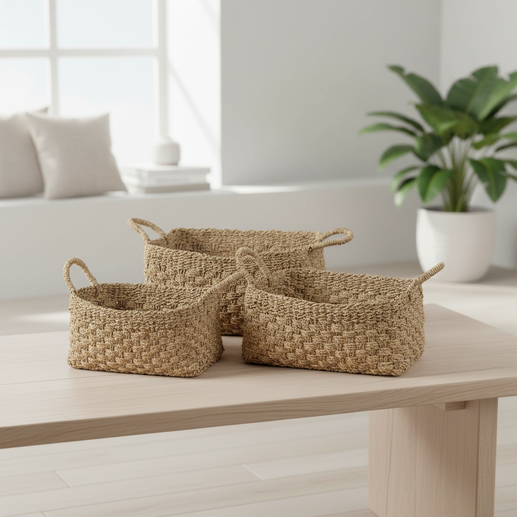 Mercana Emra 17.3" x 11.8" x 7.9" Basket