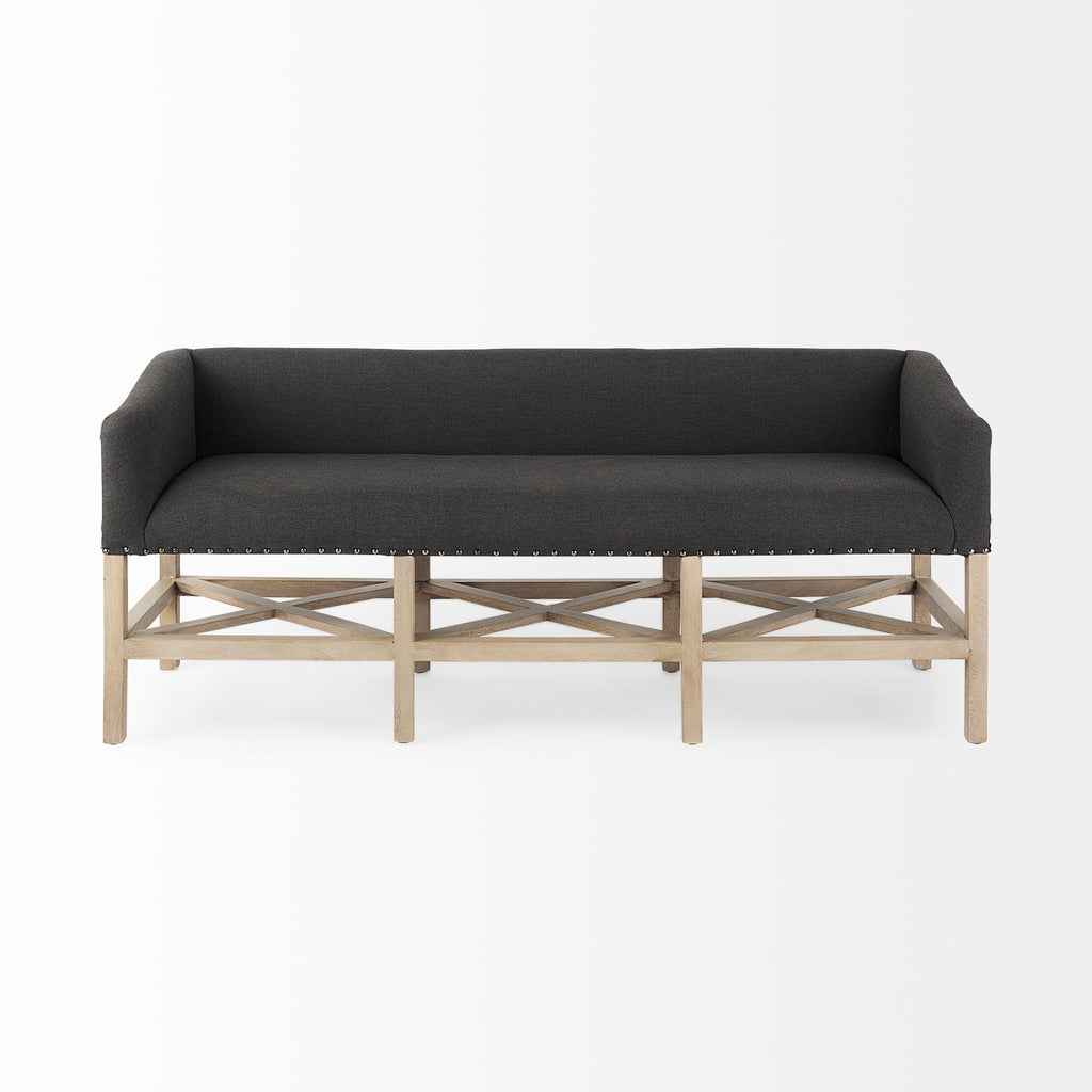 Mercana Bergen 60" x 19" x 25.5" Upholstered Bench