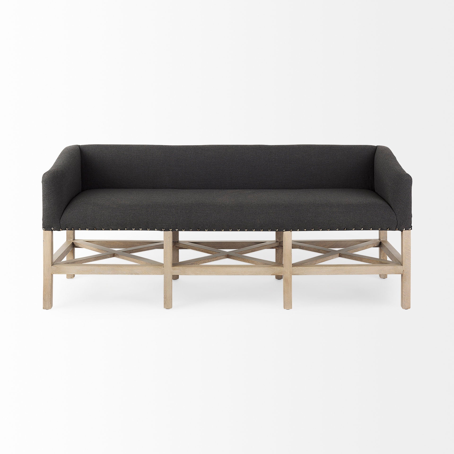 Mercana Bergen 60" x 19" x 25.5" Upholstered Bench