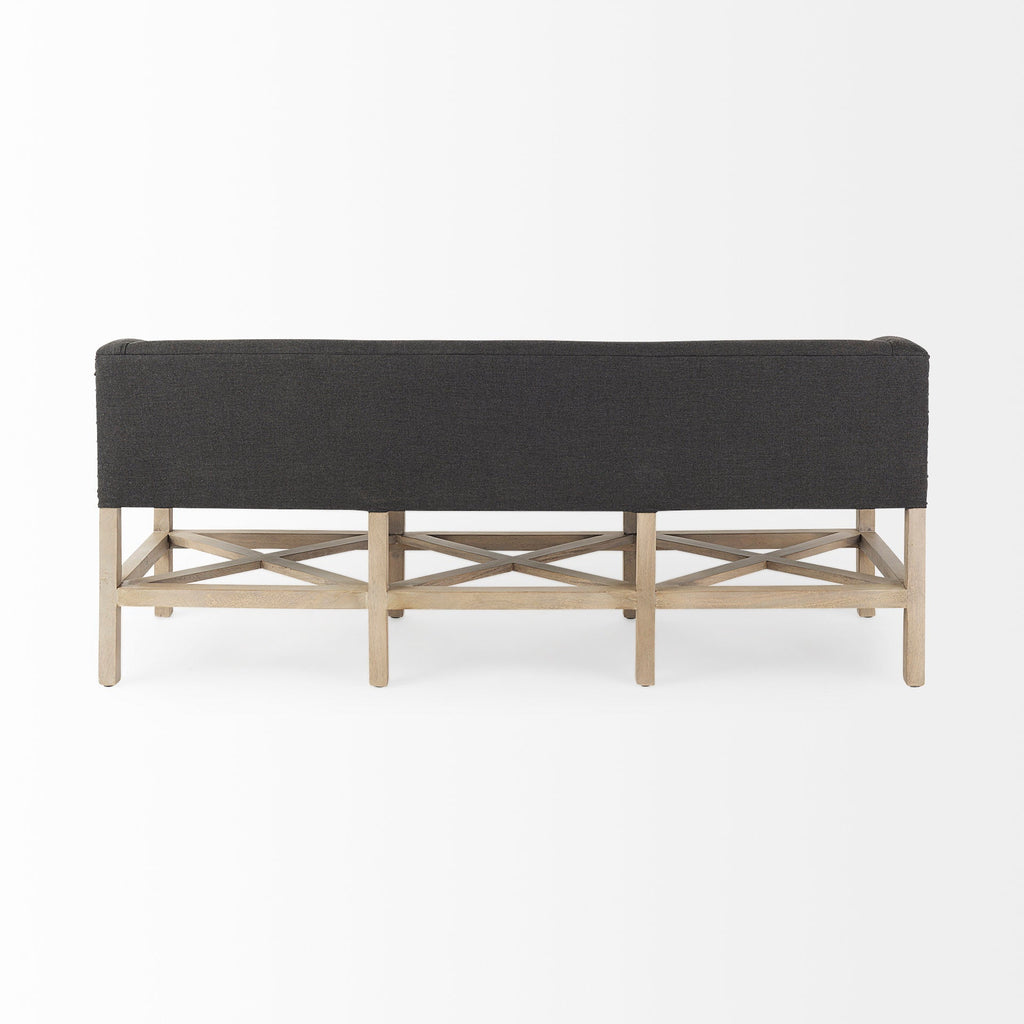 Mercana Bergen 60" x 19" x 25.5" Upholstered Bench