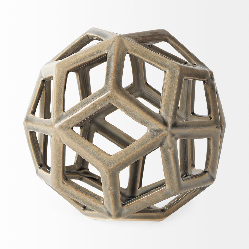 Mercana Geom 7.1" x 7.1" x 7.1" Metal Decorative Object