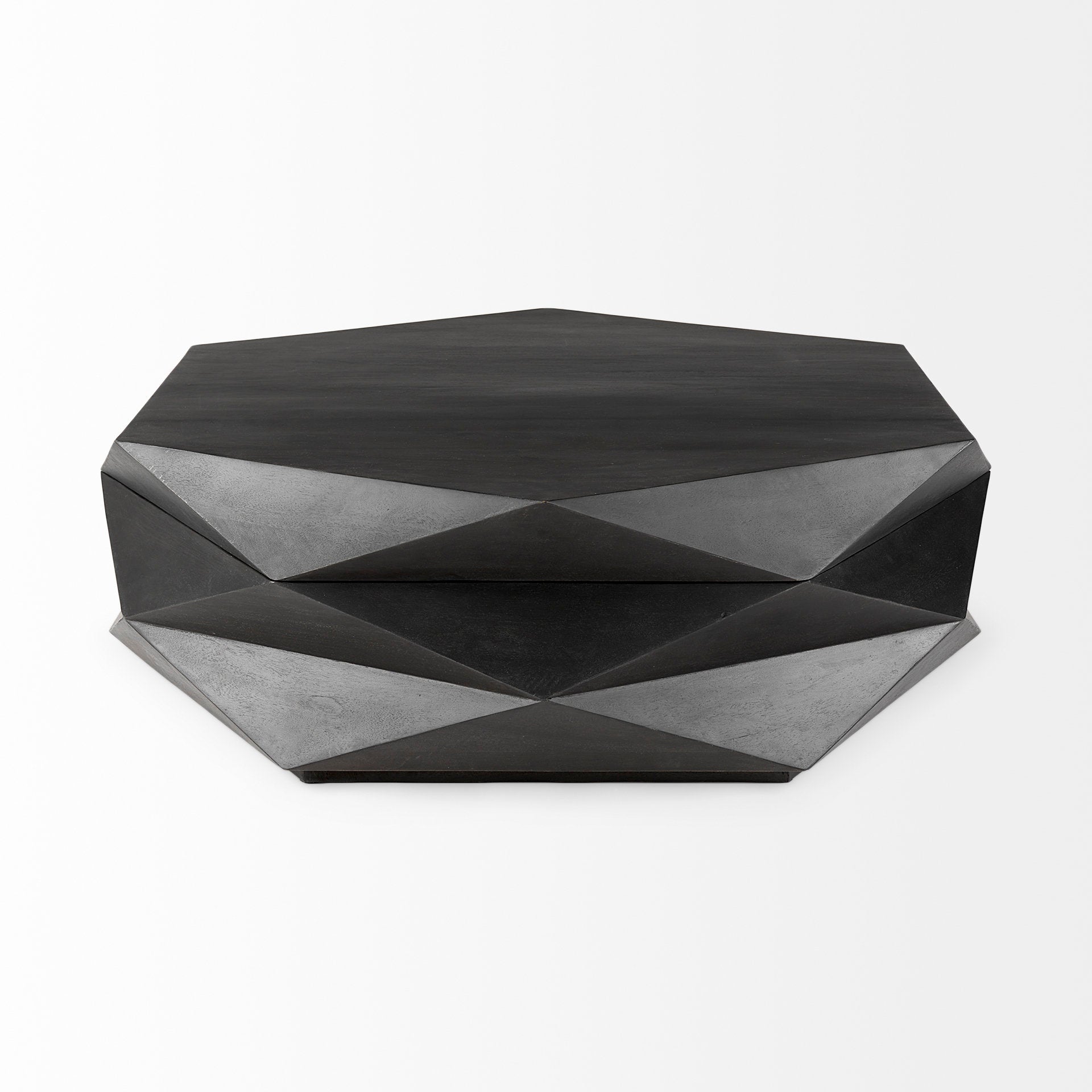 Mercana Arreto 48" x 48" x 15" Solid Wood Coffee Table