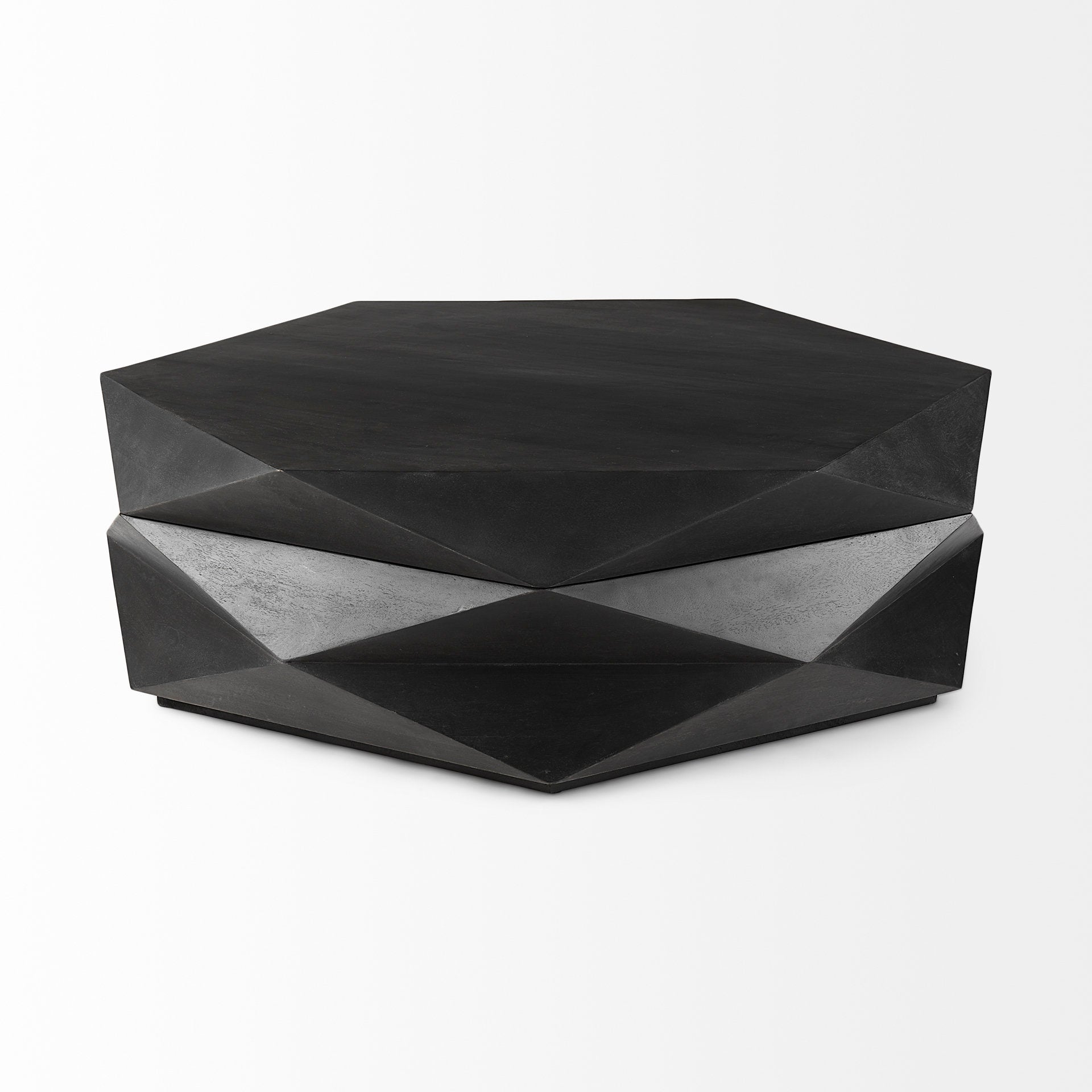 Mercana Arreto 48" x 48" x 15" Solid Wood Coffee Table