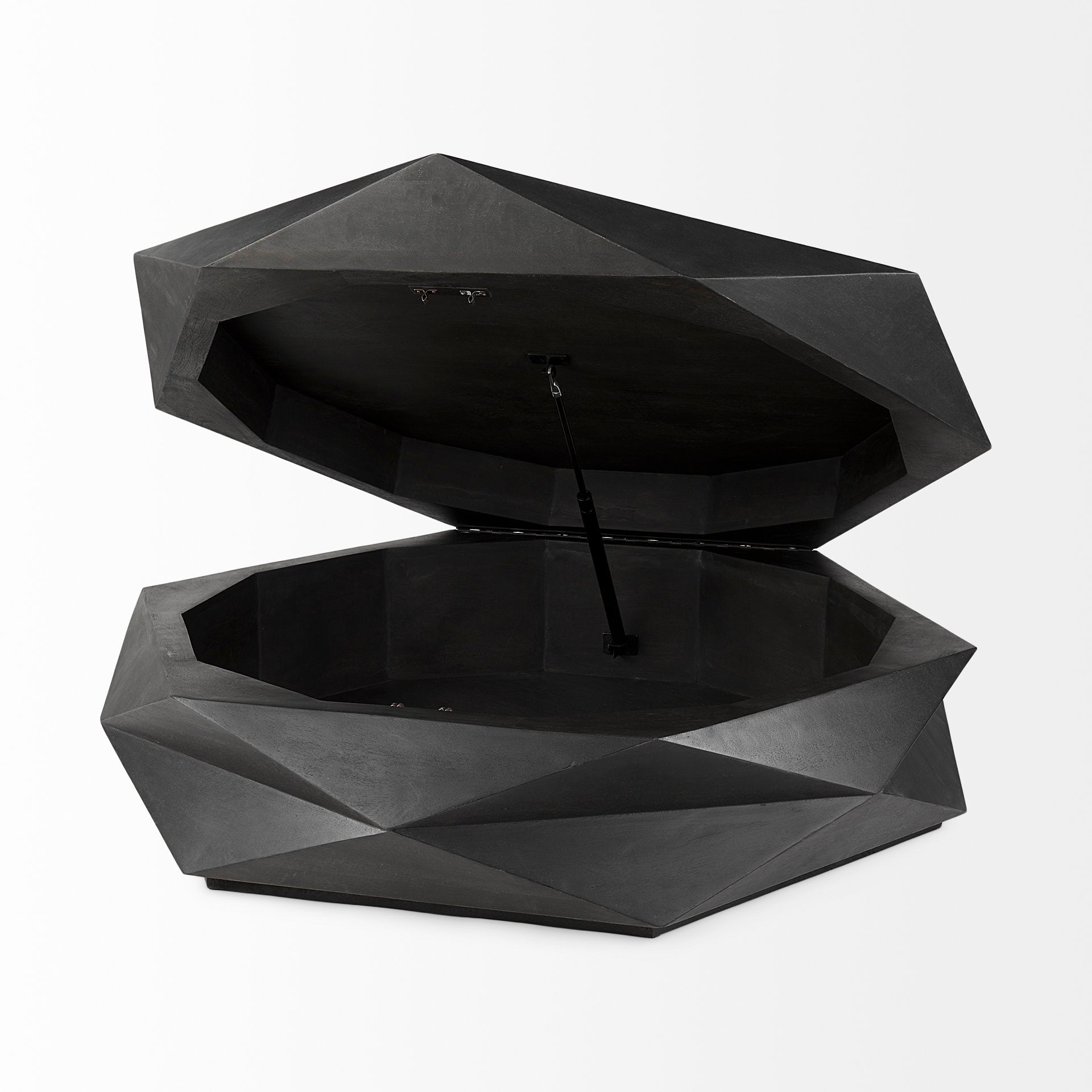 Mercana Arreto 48" x 48" x 15" Solid Wood Coffee Table