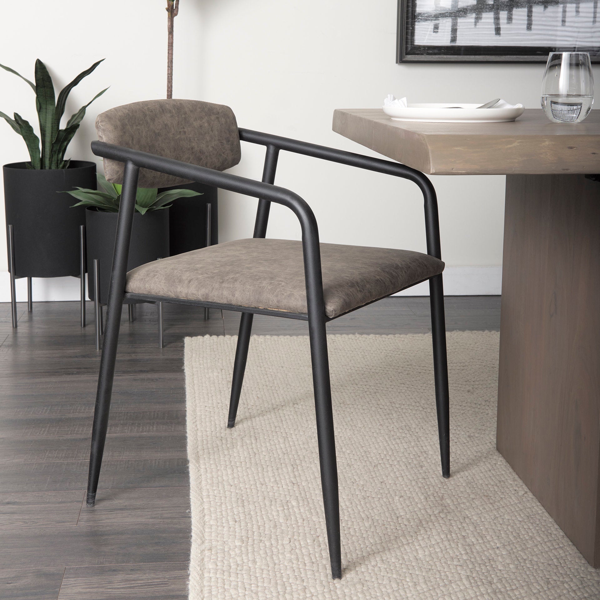 Mercana Langston 21" x 22.5" x 31" Dining Chair (Set of 2)