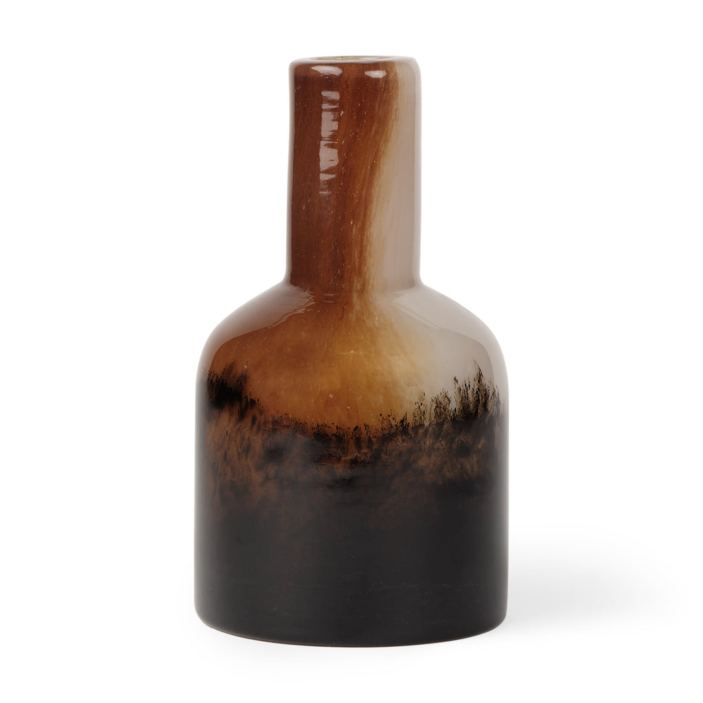 Mercana Marans 4.7" x 4.7" x 8.7" Glass Vase