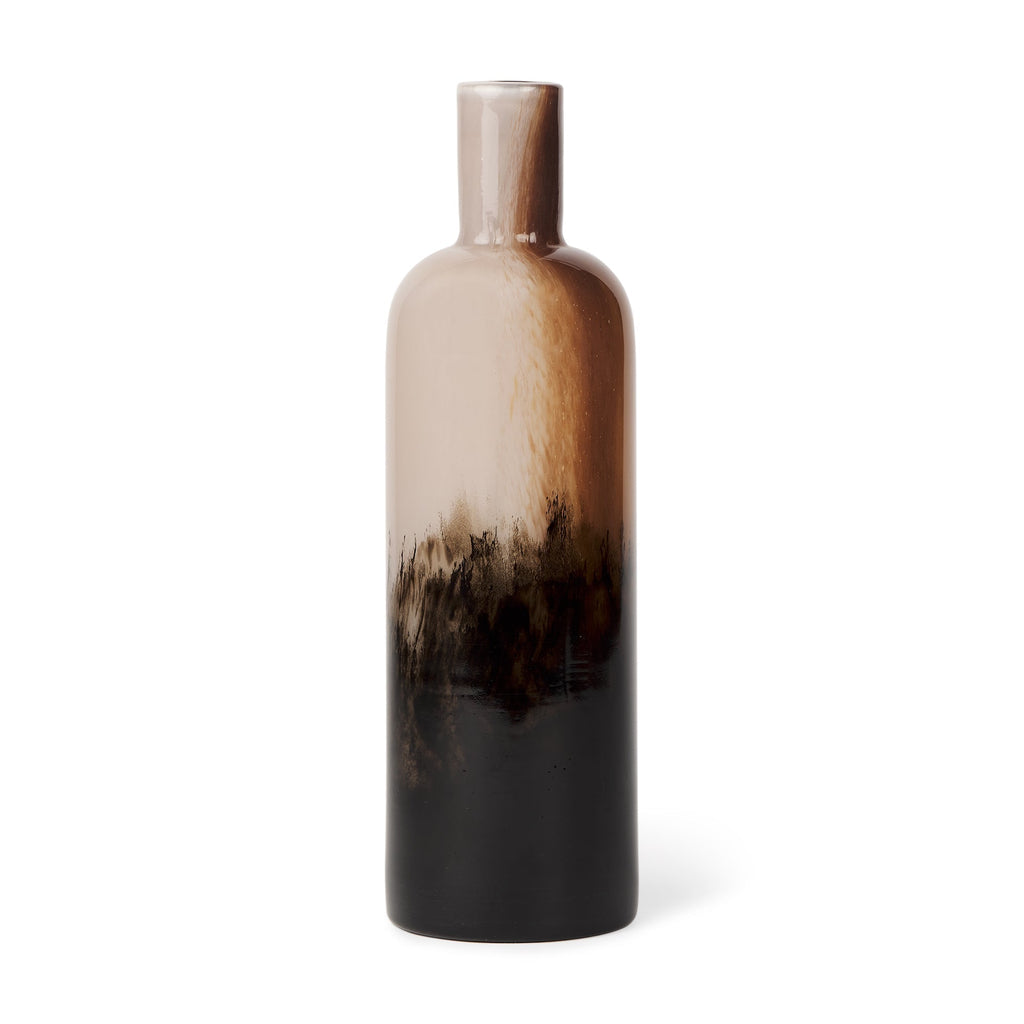 Mercana Marans 4.1" x 4.1" x 10.6" Glass Vase