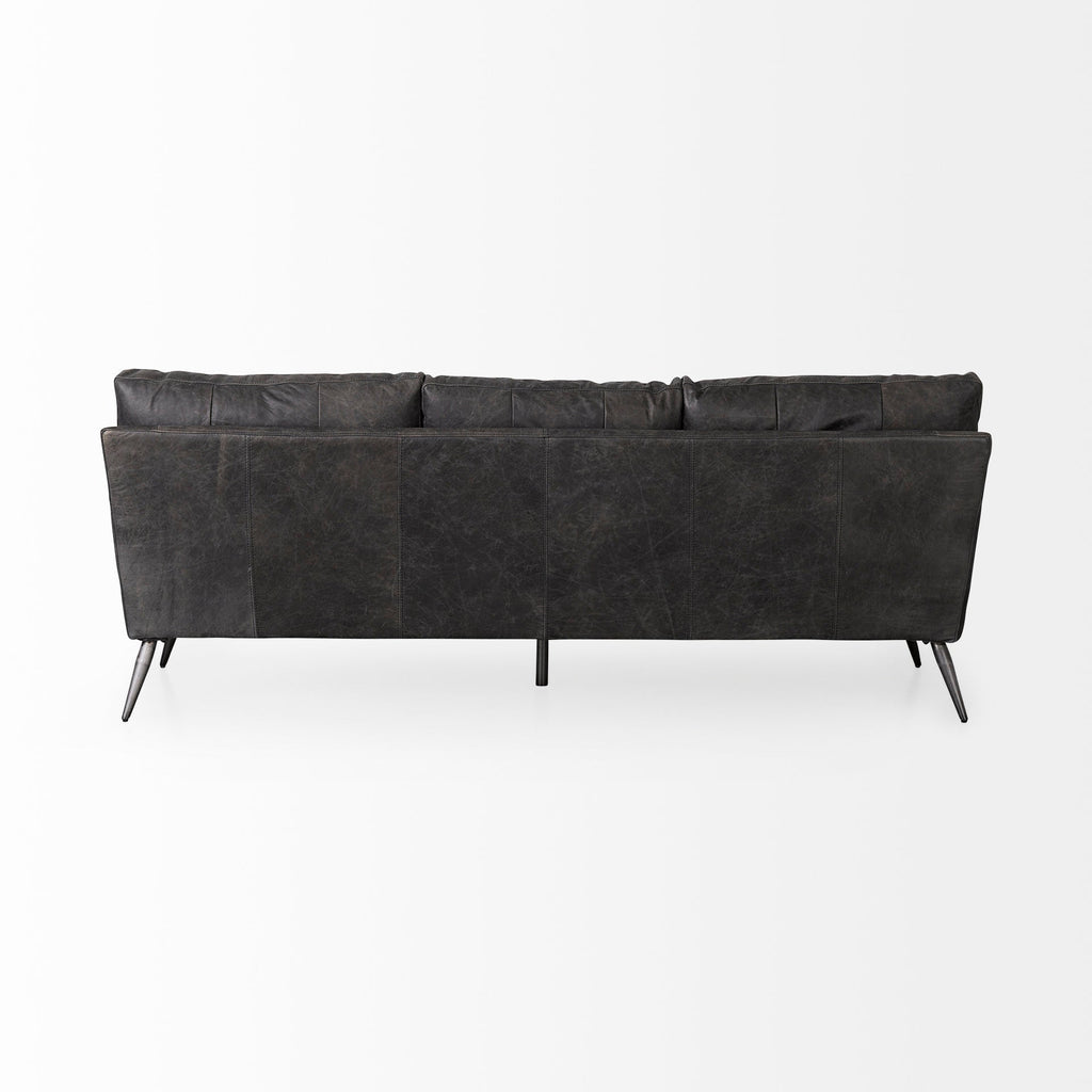 Mercana Cochrane 82" x 33" x 32" Genuine Leather Standard Sofa