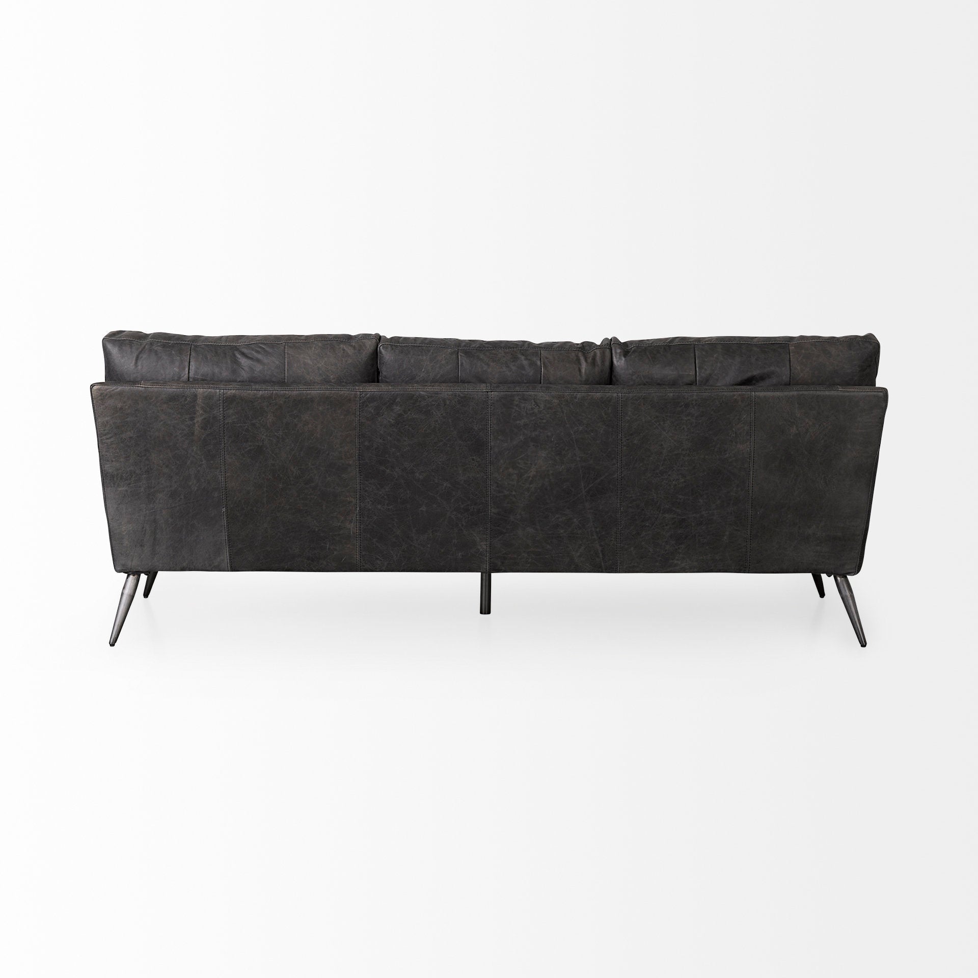 Mercana Cochrane 82" x 33" x 32" Genuine Leather Standard Sofa