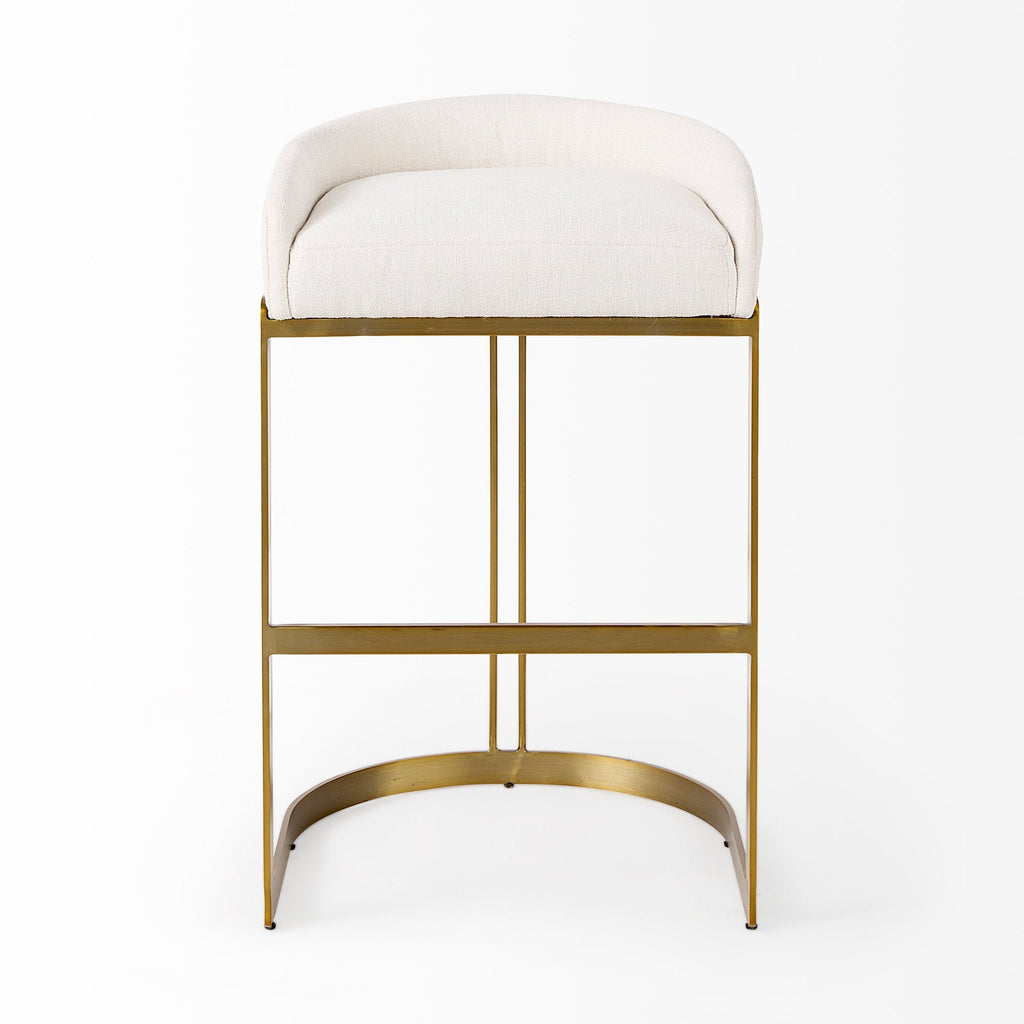 Mercana Hollyfield 20.5" x 19.7" x 32.7" Metal Stool